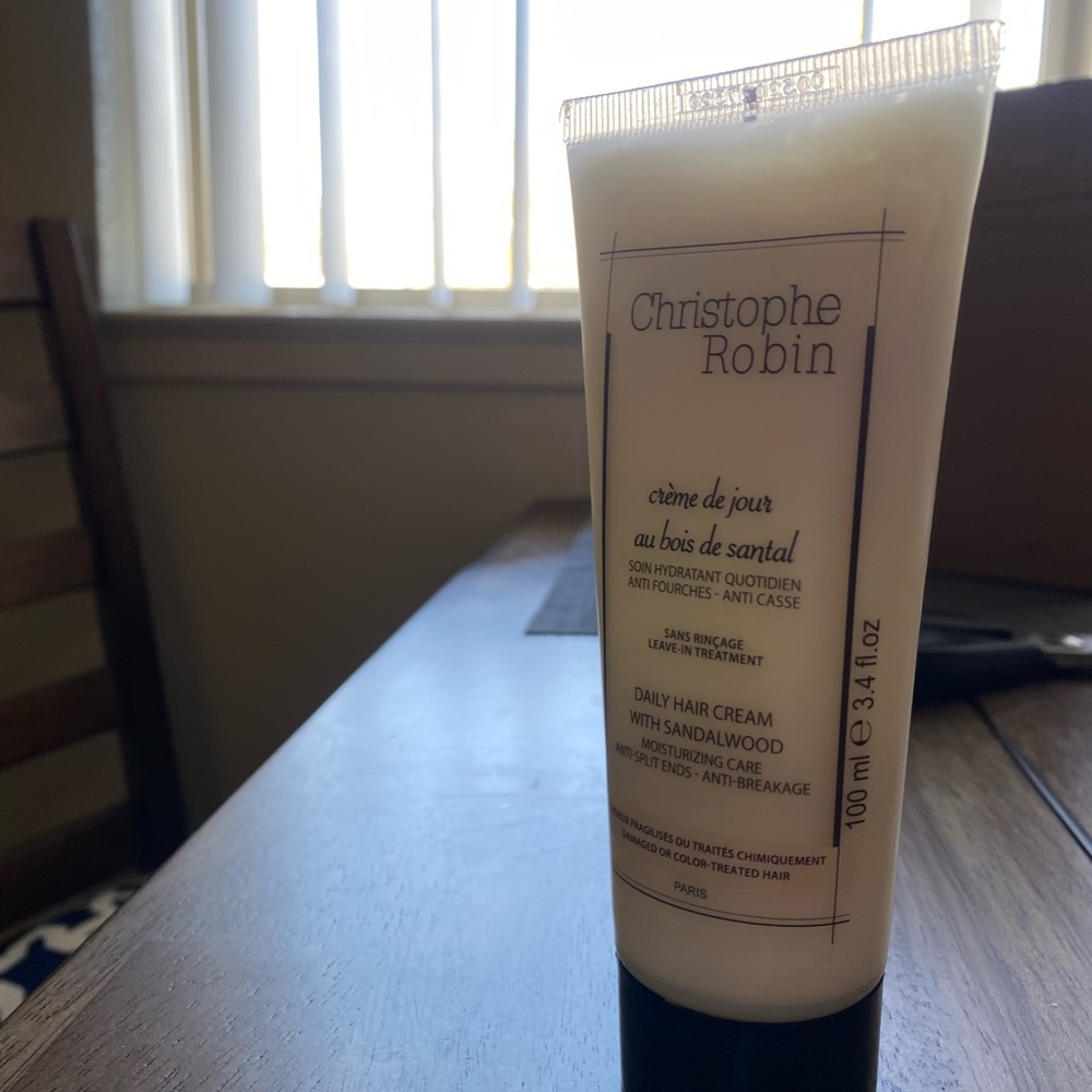 Hair cream that I don’t like the smell of